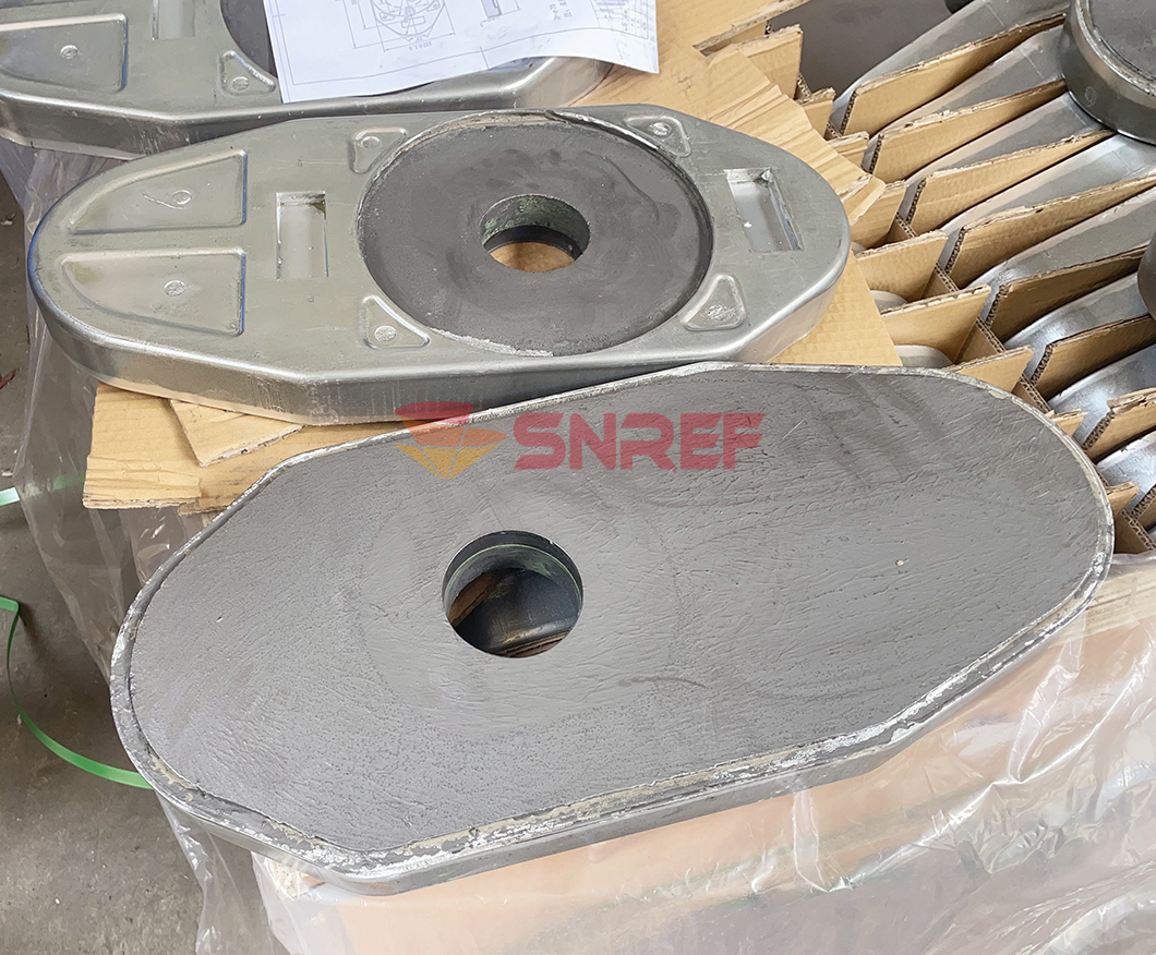 CS80 slide gate plate